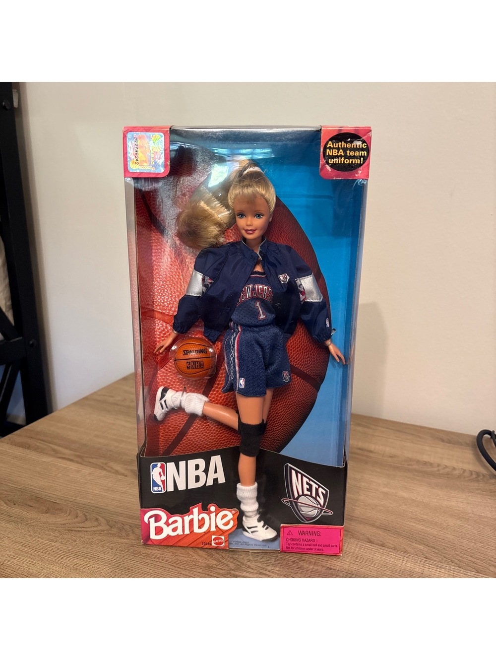 1998 NBA New Jersey Nets Barbie